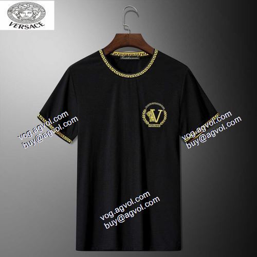  VERSACEコピー ブランド  2021春夏  大好評  ヴェルサーチVERSACE  2色可選  半袖シャツ