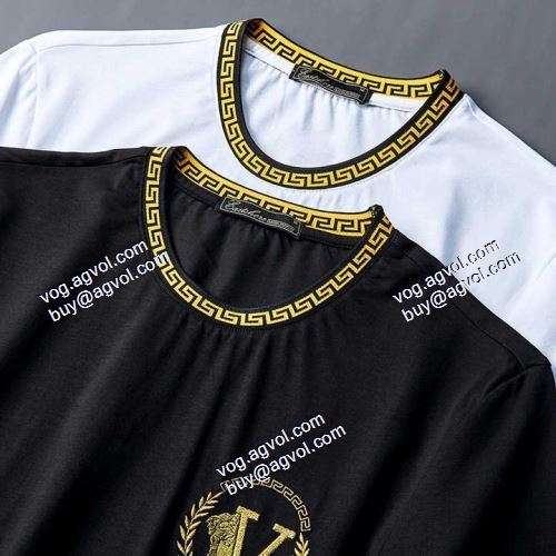  VERSACEコピー ブランド  2021春夏  大好評  ヴェルサーチVERSACE  2色可選  半袖シャツ