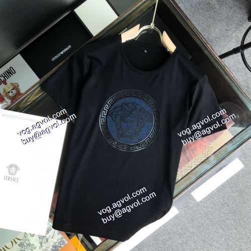  2021春夏  ヴェルサーチVERSACE  売れ筋！ 2色可選  VERSACEコピー  半袖シャツ 