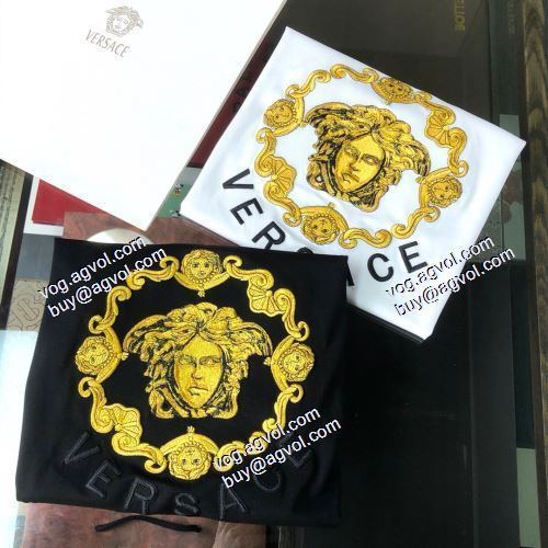  VERSACEコピー ブランド  美品！ 2021春夏  2色可選  ヴェルサーチVERSACE  半袖シャツ