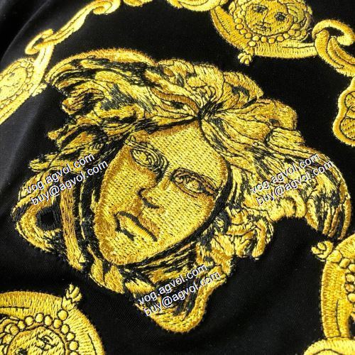  VERSACEコピー ブランド  美品！ 2021春夏  2色可選  ヴェルサーチVERSACE  半袖シャツ