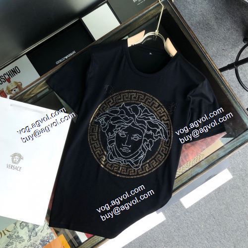  ヴェルサーチVERSACE  格安！ 半袖シャツ  VERSACEスーパーコピー 激安  2色可選  2021春夏