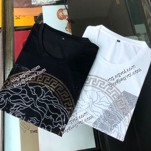  ヴェルサーチVERSACE  格安！ 半袖シャツ  VERSACEスーパーコピー 激安  2色可選  2021春夏