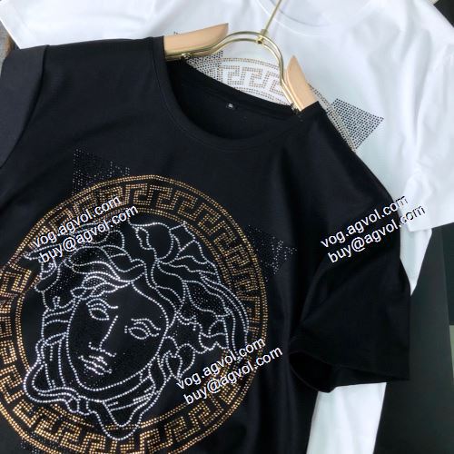  ヴェルサーチVERSACE  格安！ 半袖シャツ  VERSACEスーパーコピー 激安  2色可選  2021春夏
