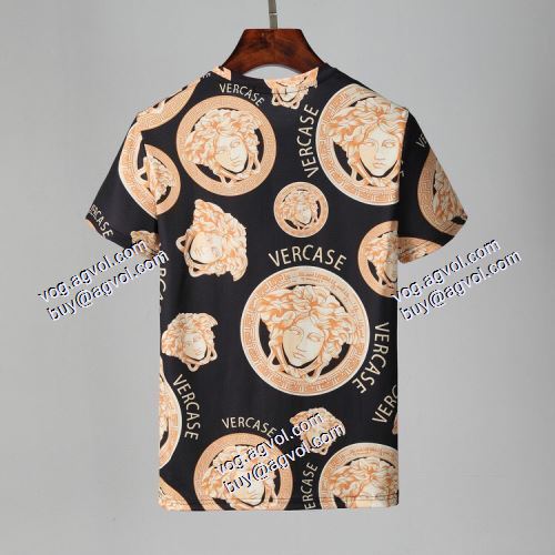  大人気☆NEW!!  VERSACEブランド コピー  半袖シャツ  2021春夏  ヴェルサーチVERSACE 