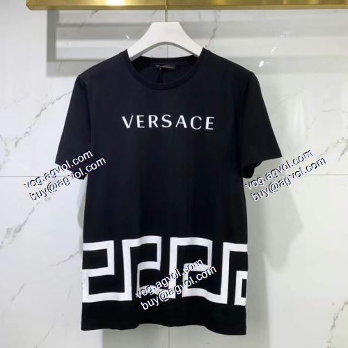  2021春夏  2色可選  ヴェルサーチVERSACE  半袖シャツ 完売品！ VERSACEコピーブランド 