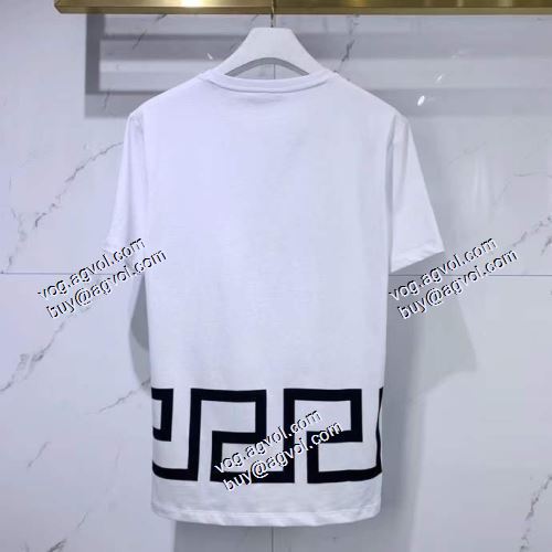  2021春夏  2色可選  ヴェルサーチVERSACE  半袖シャツ 完売品！ VERSACEコピーブランド 