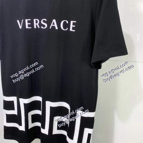  2021春夏  2色可選  ヴェルサーチVERSACE  半袖シャツ 完売品！ VERSACEコピーブランド 