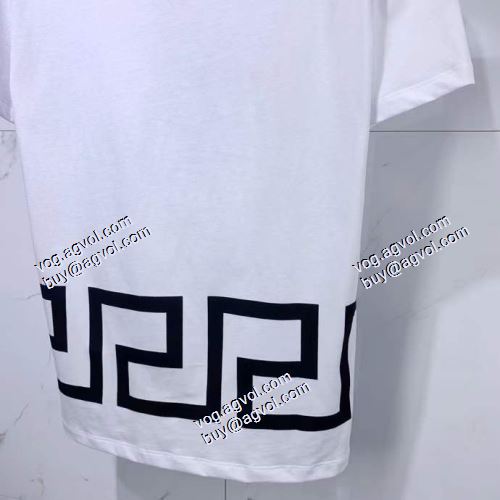  2021春夏  2色可選  ヴェルサーチVERSACE  半袖シャツ 完売品！ VERSACEコピーブランド 