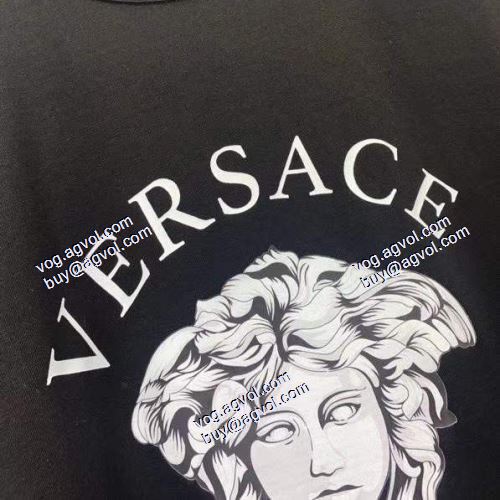  2色可選  お買得  VERSACEスーパーコピー 代引  半袖シャツ  ヴェルサーチVERSACE  2021春夏 