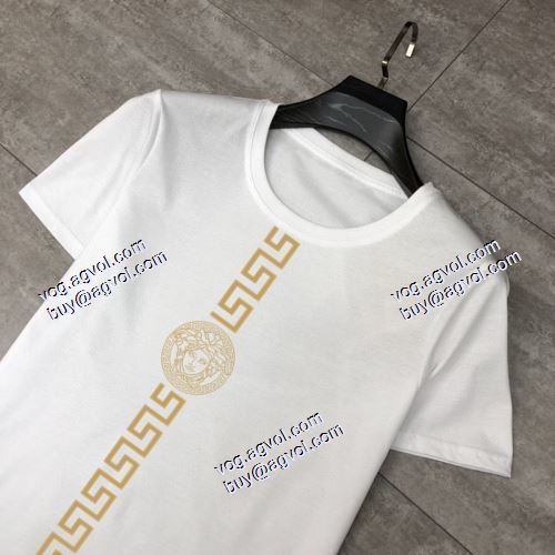  2021春夏  ヴェルサーチVERSACE  超レア  VERSACEブランドスーパーコピー  半袖シャツ  2色可選