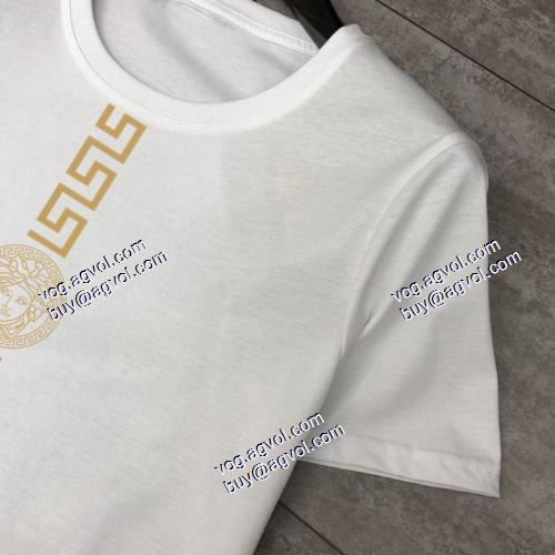  2021春夏  ヴェルサーチVERSACE  超レア  VERSACEブランドスーパーコピー  半袖シャツ  2色可選