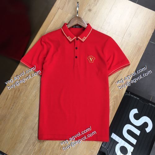  ヴェルサーチVERSACE 大人っぼい 2021春夏 VERSACEブランド コピー 3色可選 半袖Tシャツ