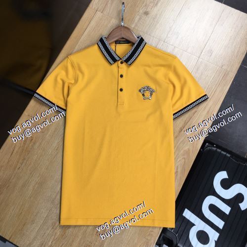  4色可選 半袖Tシャツ VERSACEスーパーコピー ヴェルサーチVERSACE 2021春夏 魅力的