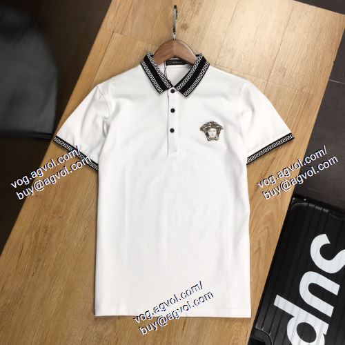  4色可選 半袖Tシャツ VERSACEスーパーコピー ヴェルサーチVERSACE 2021春夏 魅力的