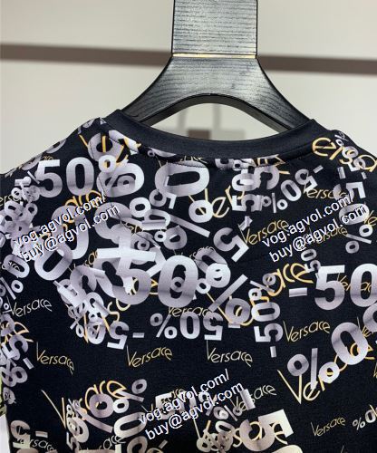  ヴェルサーチVERSACE 2021春夏 超目玉 VERSACEコピーブランド 半袖Tシャツ