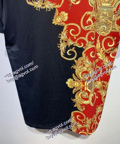  ファッション 人気 VERSACEスーパーコピー 半袖Tシャツ ヴェルサーチVERSACE 2021春夏