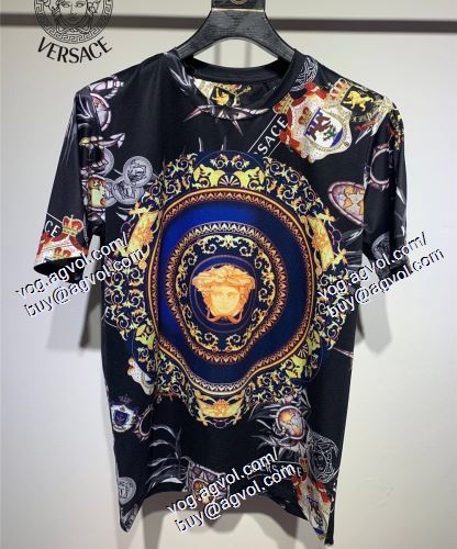  2021春夏 VERSACEコピー 半袖Tシャツ ヴェルサーチVERSACE コスパ最高のプライス