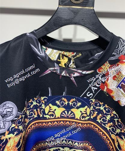  2021春夏 VERSACEコピー 半袖Tシャツ ヴェルサーチVERSACE コスパ最高のプライス