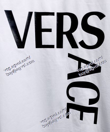  2色可選 ヴェルサーチVERSACE 半袖Tシャツ 2021春夏 VERSACEコピーブランド 希少   