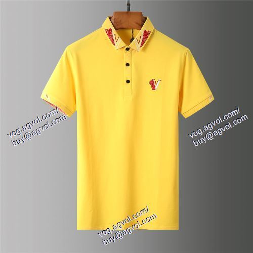  大人気☆NEW!!  VERSACE偽物ブランド ヴェルサーチVERSACE 2021春夏 3色可選 半袖Tシャツ