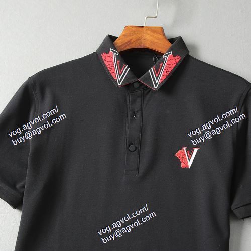  大人気☆NEW!!  VERSACE偽物ブランド ヴェルサーチVERSACE 2021春夏 3色可選 半袖Tシャツ