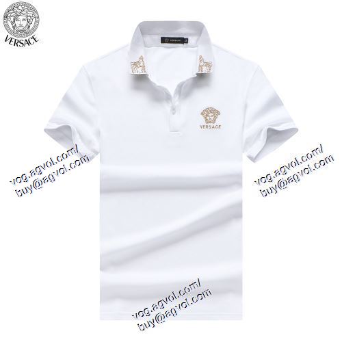  ヴェルサーチVERSACE 3色可選 半袖Tシャツ 2021春夏 ★安心★追跡付 VERSACEブランドスーパーコピー