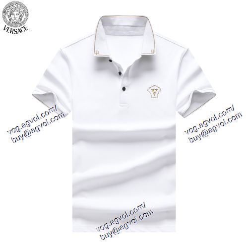  VERSACEブランドコピー ヴェルサーチVERSACE 2021春夏 3色可選 半袖Tシャツ プレゼントに