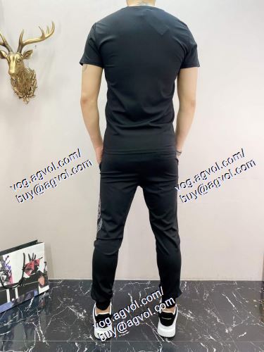  お買得 ヴェルサーチVERSACE 半袖Tシャツ 2021春夏 VERSACEコピー ブランド