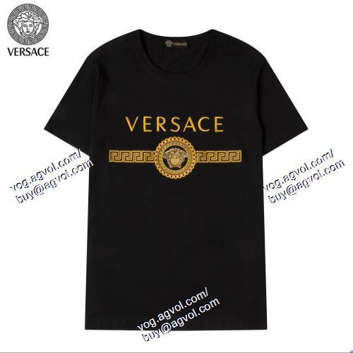  ヴェルサーチVERSACE 2色可選 2021春夏 半袖Tシャツ VERSACEコピーブランド 人気が爆発