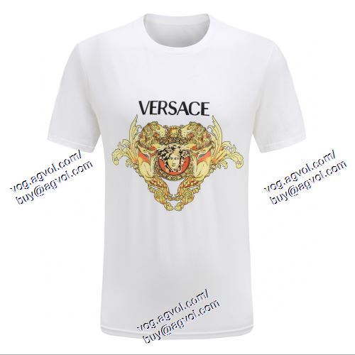  ヴェルサーチVERSACE 2021春夏 半袖Tシャツ VERSACEブランド コピー 2色可選 高級感演出