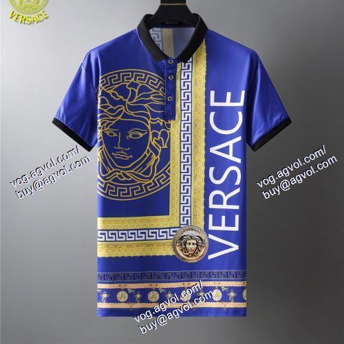  VERSACEスーパーコピー 2色可選 半袖Tシャツ ヴェルサーチVERSACE 2021春夏 高級感を引き立てる