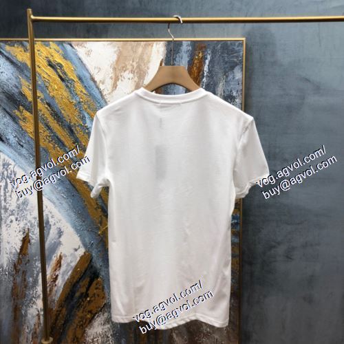  2021春夏 VERSACEコピー 高級感ある 2色可選 半袖Tシャツ ヴェルサーチVERSACE 