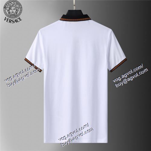  ヴェルサーチVERSACE 2021春夏 2色可選 半袖Tシャツ VERSACEコピーブランド 落ち着いた感覚