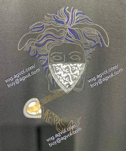  VERSACEブランドコピー 2色可選 ヴェルサーチVERSACE 半袖Tシャツ 売れ筋のいい 2021春夏