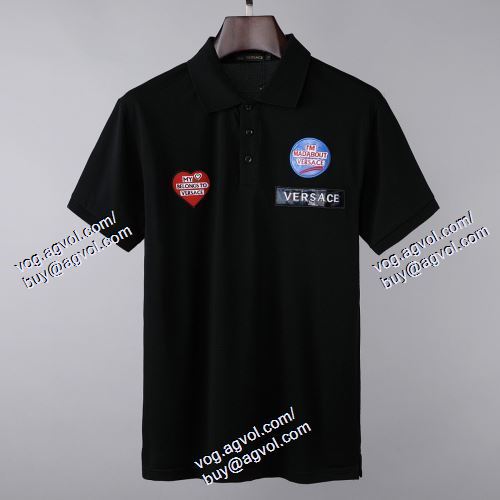  2021春夏 VERSACEコピー 超目玉 ヴェルサーチVERSACE 半袖Tシャツ 3色可選 