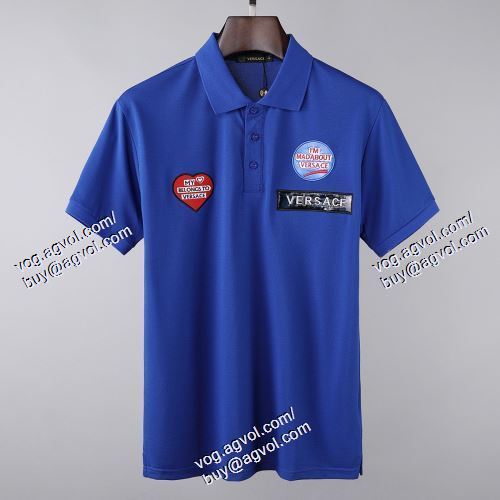  2021春夏 VERSACEコピー 超目玉 ヴェルサーチVERSACE 半袖Tシャツ 3色可選 