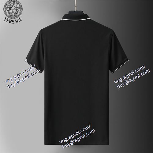  存在感のある ヴェルサーチVERSACE 2021春夏 半袖Tシャツ VERSACEコピーブランド 2色可選 
