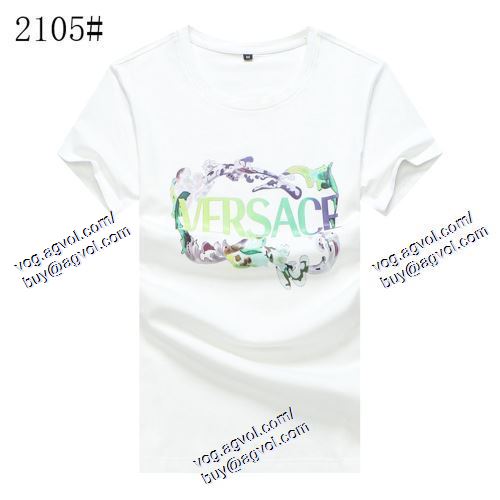  半袖Tシャツ VERSACE偽物ブランド 3色可選 ヴェルサーチVERSACE 2021春夏 ポップ