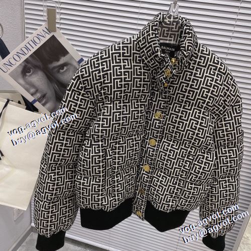 2021秋冬 バルマン BALMAIN 大人の個性を。綿入れ 中わたジャケット しっかり暖かな感じ バルマンブランド コピー