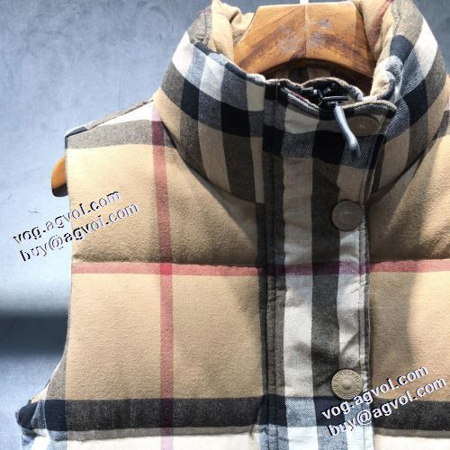 2021秋冬 バーバリー BURBERRY ダウンジャケット ベスト スナップ止め仕様 厚手 バーバリーブランド コピー ずっと人気?