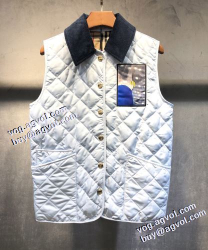 ダウンジャケット ベスト バーバリースーパーコピー 魅惑 2021秋冬 バーバリー BURBERRY 立体的な衿元 適度な厚み