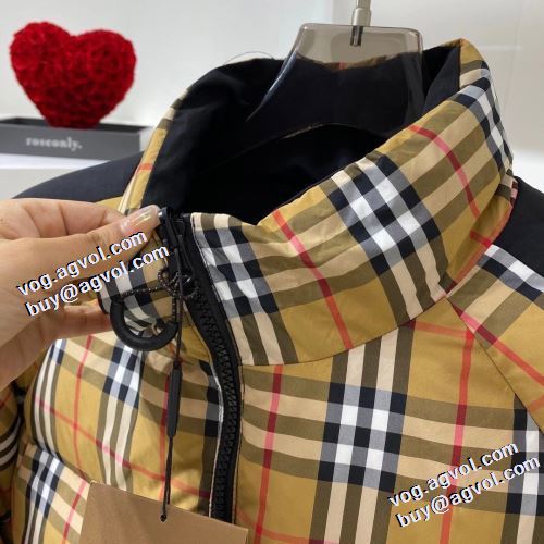 2021秋冬 バーバリー BURBERRY ダウンジャケット バーバリーブランドスーパーコピー 着心地よい リバーシブル仕様 高評価の人気品