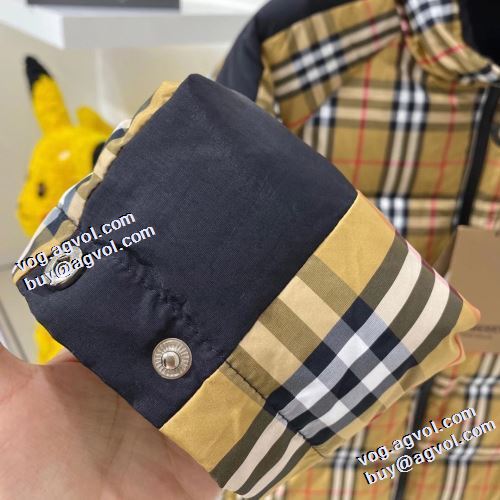 2021秋冬 バーバリー BURBERRY ダウンジャケット バーバリーブランドスーパーコピー 着心地よい リバーシブル仕様 高評価の人気品
