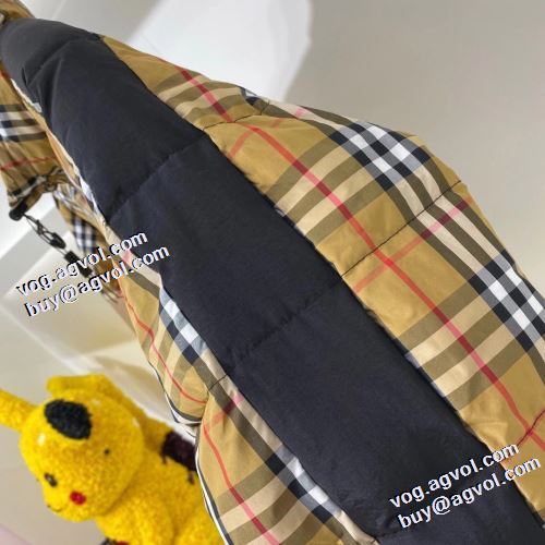 2021秋冬 バーバリー BURBERRY ダウンジャケット バーバリーブランドスーパーコピー 着心地よい リバーシブル仕様 高評価の人気品