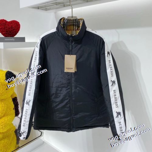 2021秋冬 バーバリー BURBERRY ダウンジャケット バーバリーブランドスーパーコピー 着心地よい リバーシブル仕様 高評価の人気品