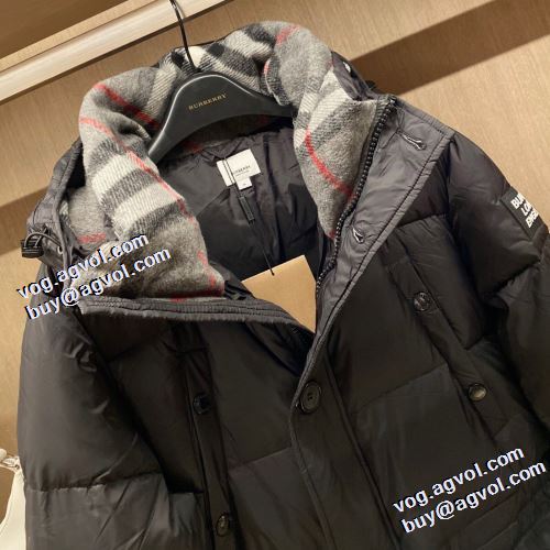 2021秋冬 バーバリー BURBERRY 2色可選 ダウンジャケット ダウンジャケット フードづき バーバリースーパーコピー 個性派 着心地よい
