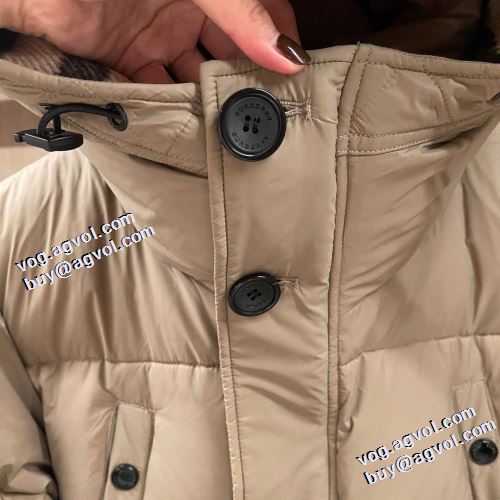 2021秋冬 バーバリー BURBERRY 2色可選 ダウンジャケット ダウンジャケット フードづき バーバリースーパーコピー 個性派 着心地よい