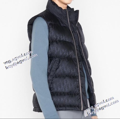 5色可選 ポケットづき 男女兼用 2021秋冬 ディオール DIOR ディオールブランド 偽物 通販 個性的なデザ ダウンジャケット ベスト カジュアル?ウエア