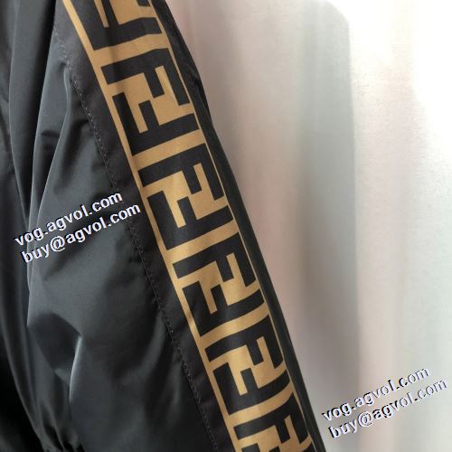 プレミアムダウンコート フェンディコピー ベルトづき 2021秋冬 フェンディ FENDI ポップ 着心地 の良い 2色可選 リバーシブル仕様